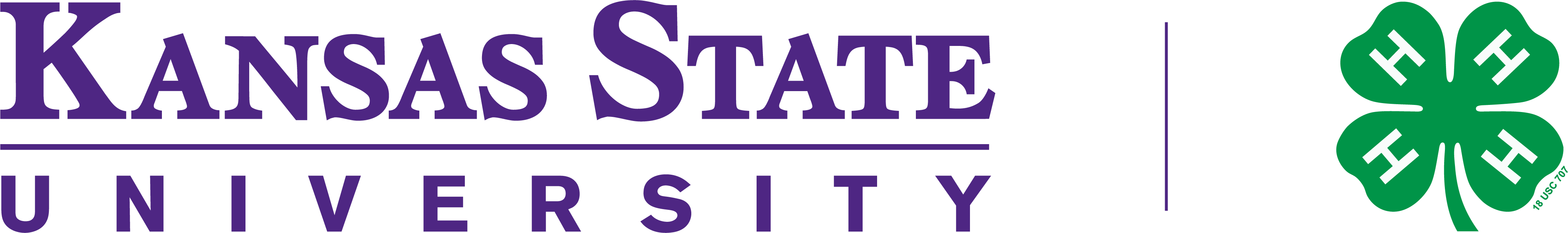 KSRE 4-H Co-Brand Logo